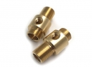 Hardware Fittings - Custom oem hardware fitting brass bushing sleeves brass pipe fittings 